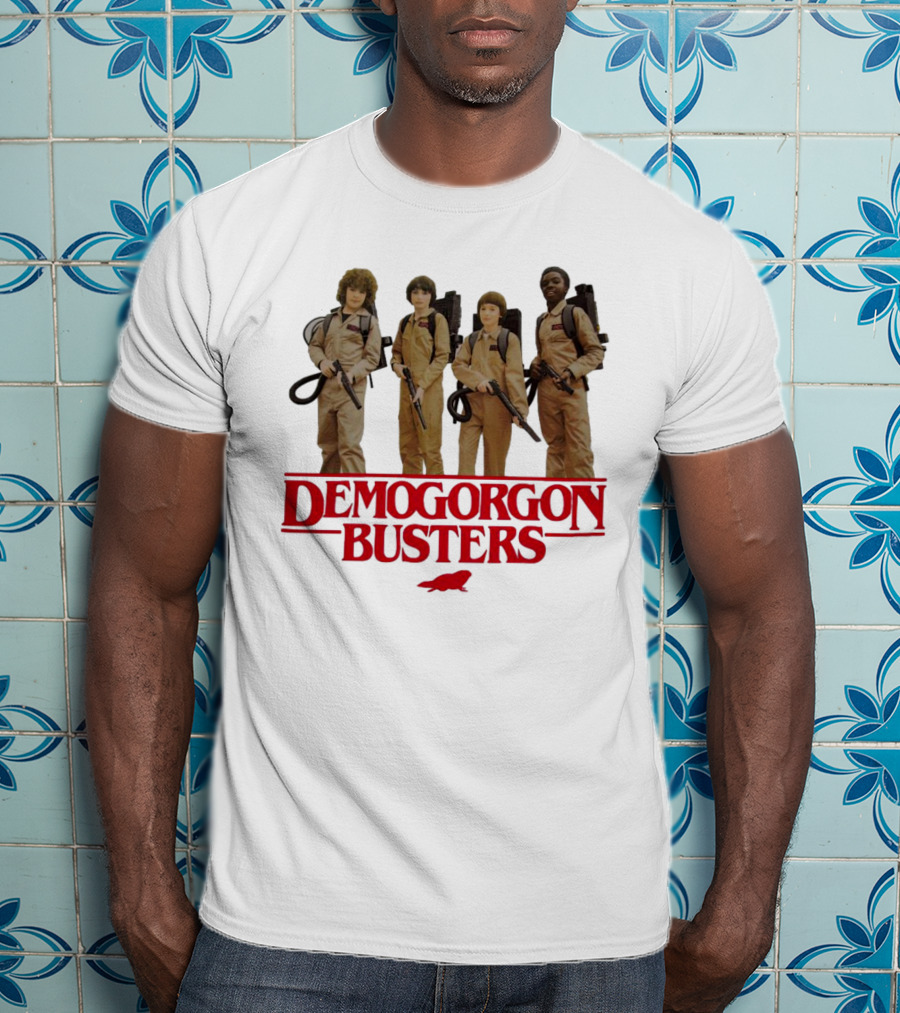 Cleveland Browns Stranger Things Demogorgon Busters Ghostbusters T-Shirt