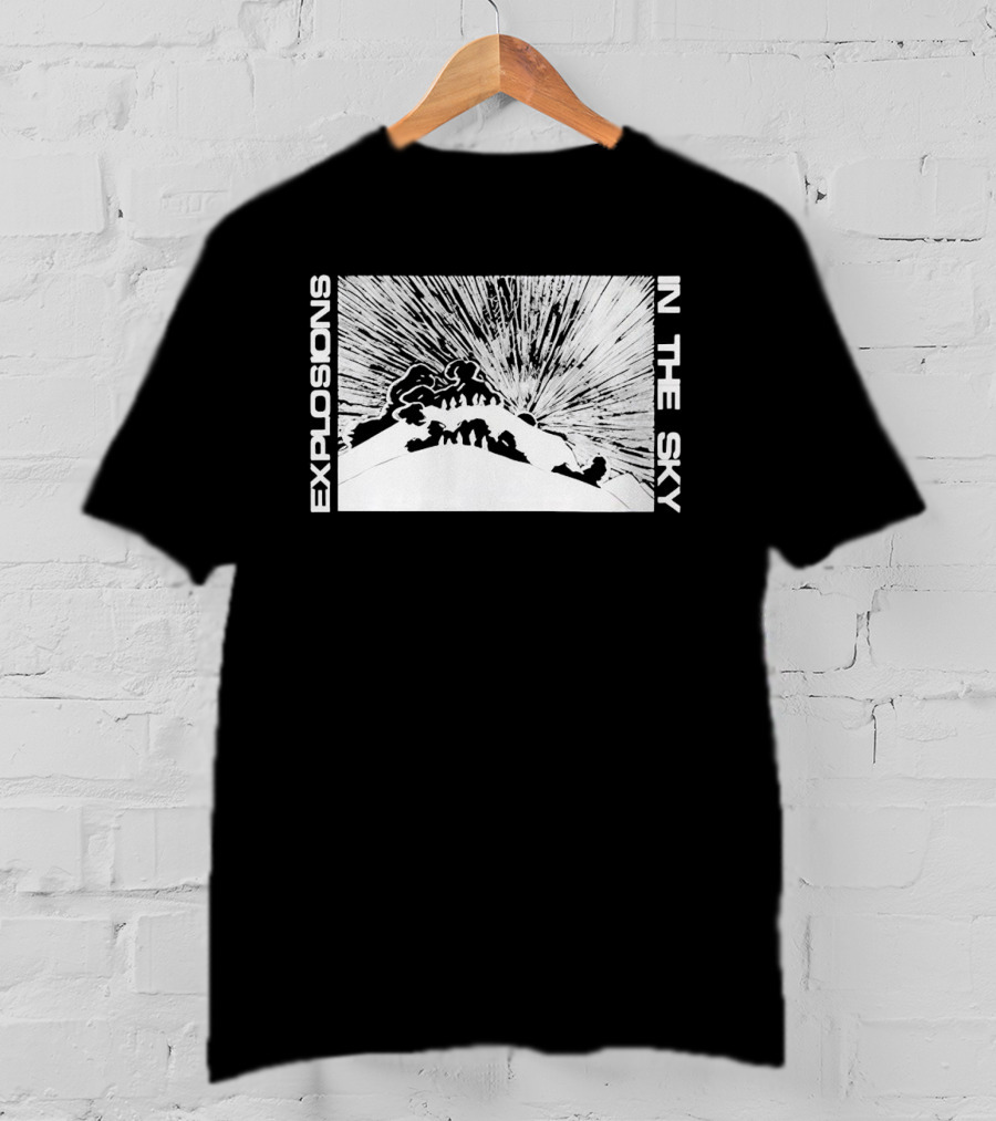 Explosions In The Sky Sunrise Mountain Burst T-Shirt