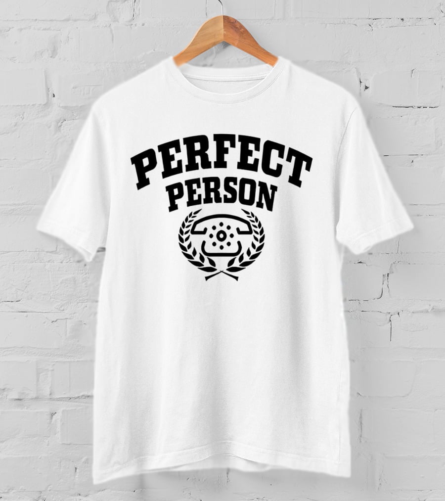 Perfect Person Phone Laurel Emblem T-Shirt
