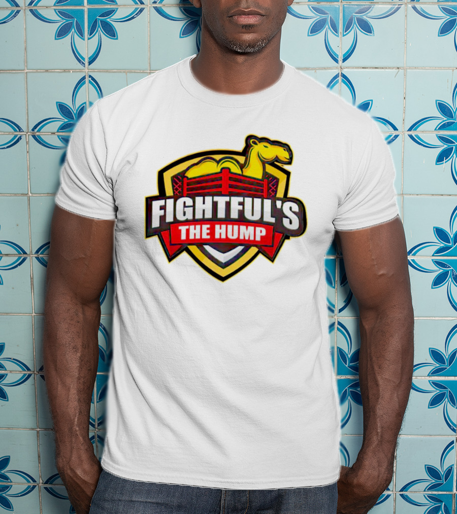 Fightful's The Hump Wrestling Camel Badge T-Shirt
