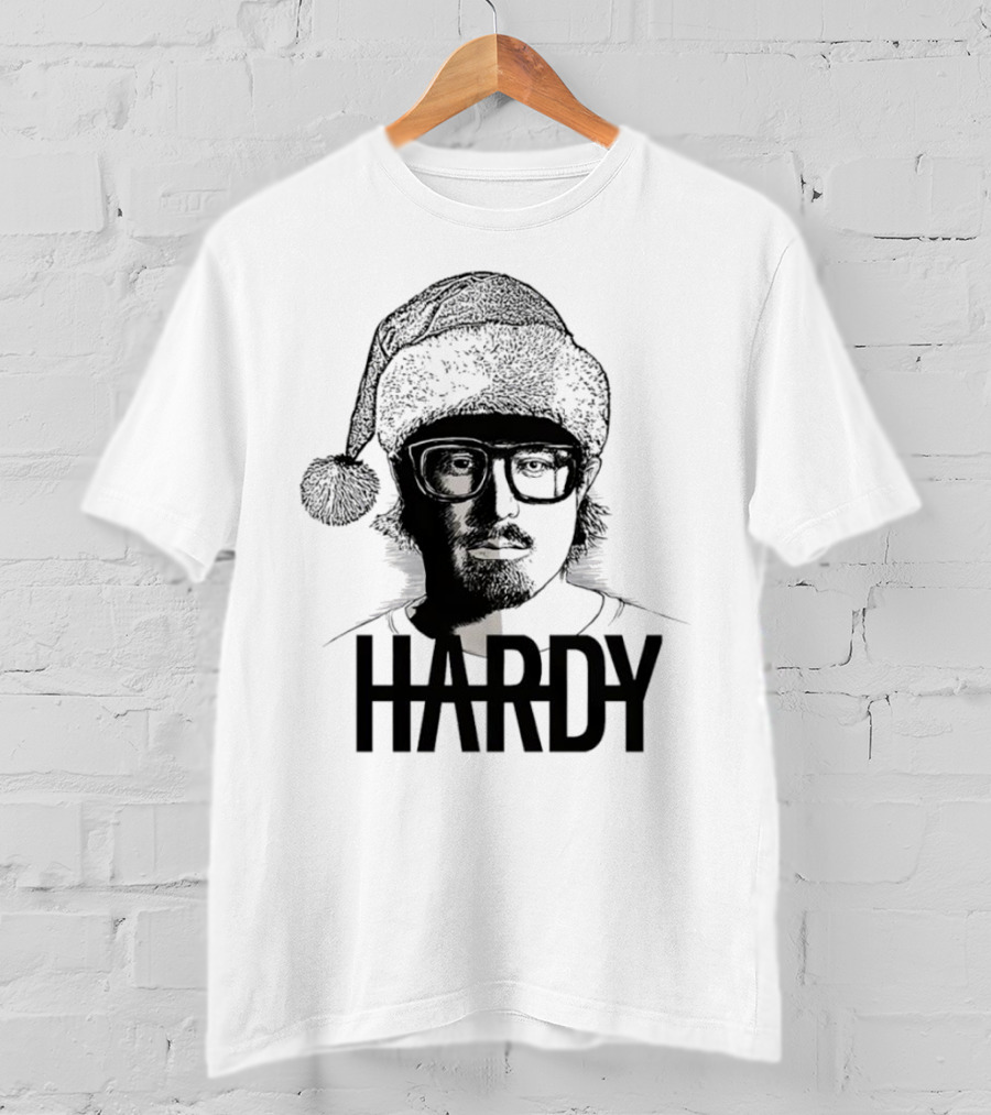 HARDY Santa Hat Christmas T-Shirt