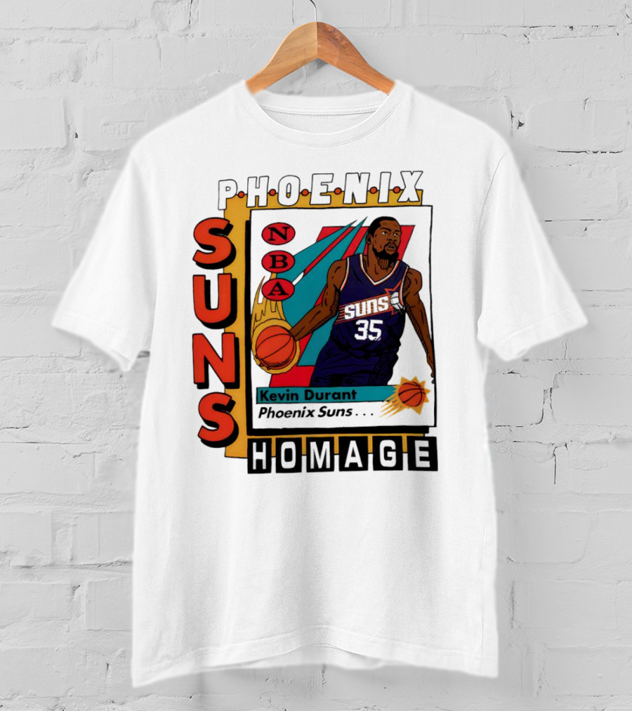 Kevin Durant Phoenix Suns NBA SkyBox Homage T-Shirt