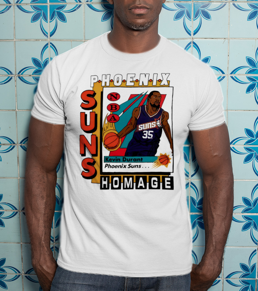 Kevin Durant Phoenix Suns NBA SkyBox Homage T-Shirt