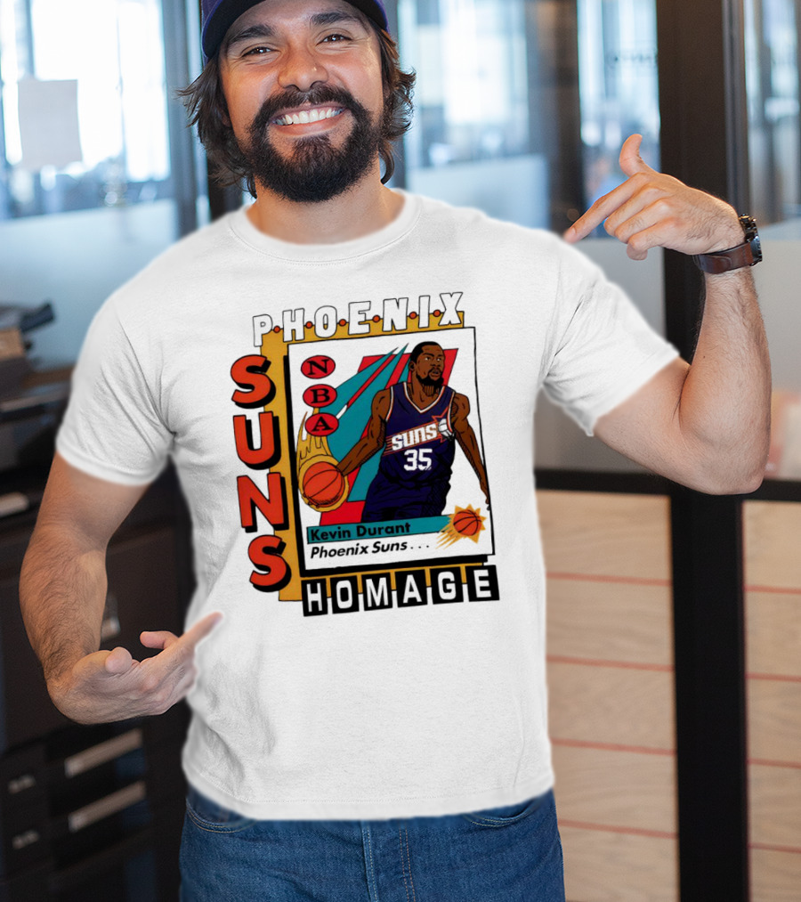 Kevin Durant Phoenix Suns NBA SkyBox Homage T-Shirt