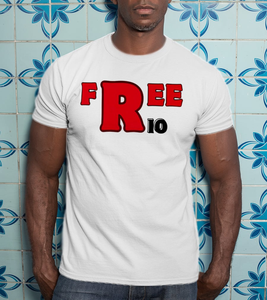 Peeta Mellark Free Rio Da Yung Rose Bold Red Letters T-Shirt