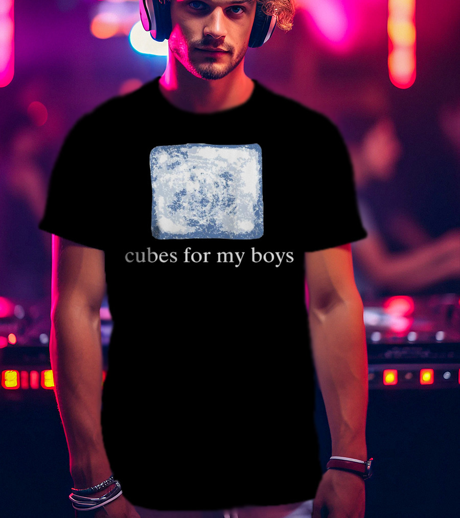 Cubes For My Boys Ice Block T-Shirt