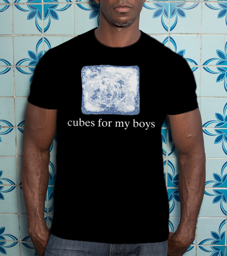 Cubes For My Boys Ice Block T-Shirt