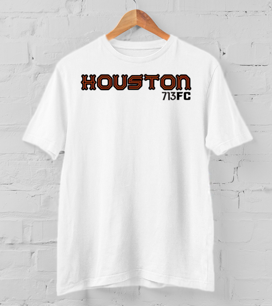 HOUSTON 713 FC Soccer Fan Gear T-Shirt