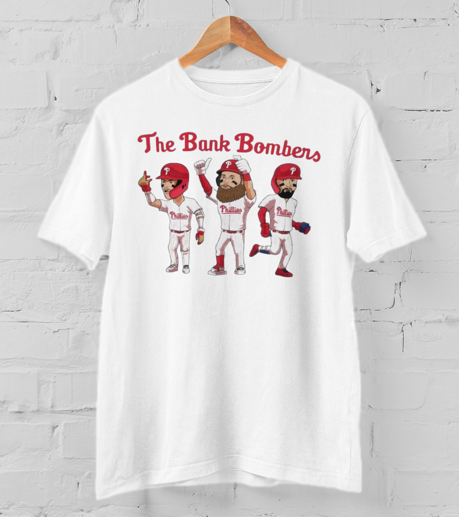 The Bank Bombers Phillies Bryce Harper T-Shirt