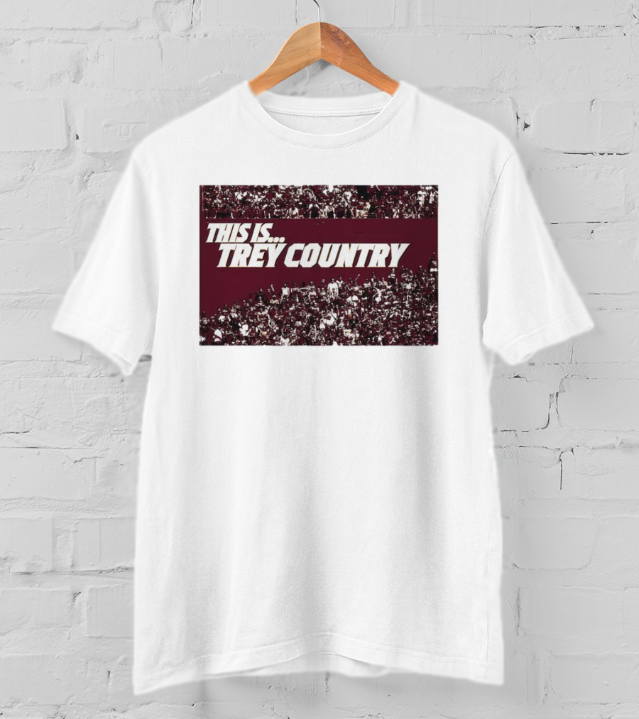 This Is Trey Benson Country Football Fan Crowd Scene T-Shirt