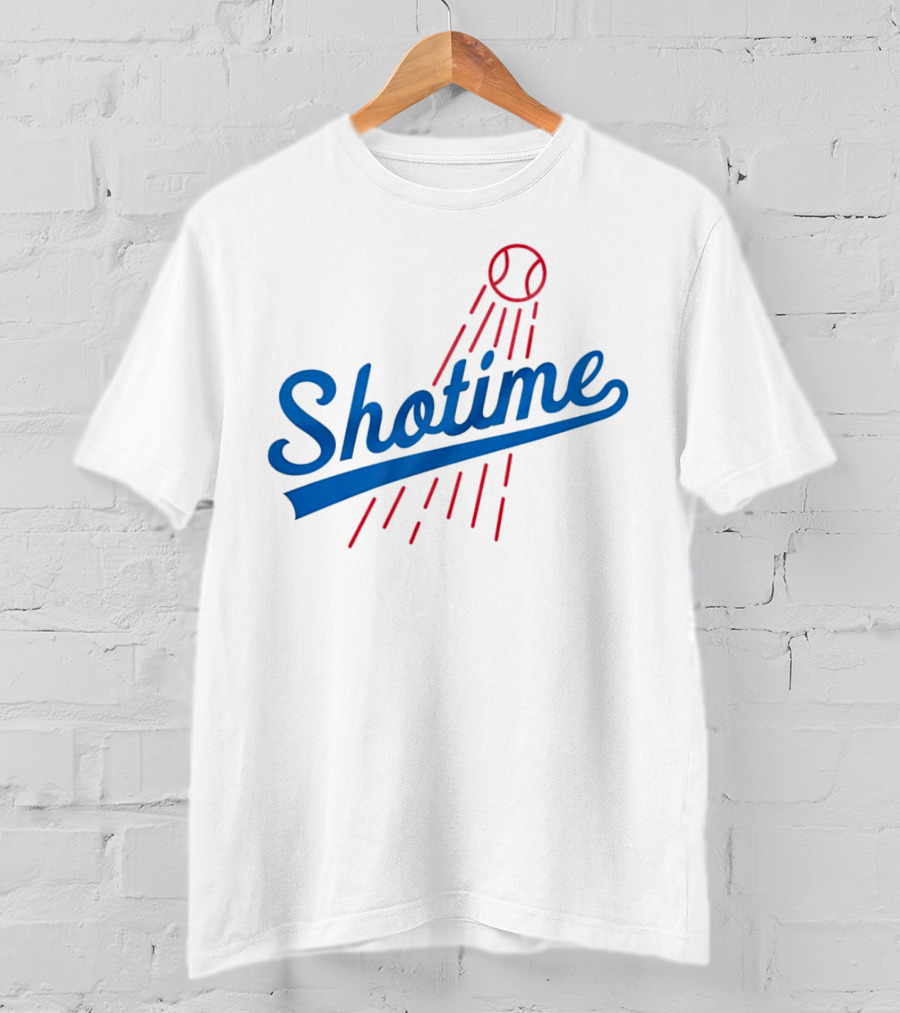 Shotime Baseball Dodgers Los Angeles T-Shirt