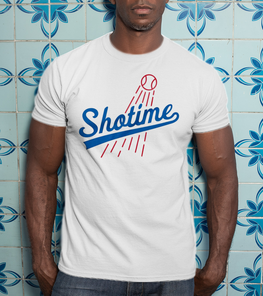Shotime Baseball Dodgers Los Angeles T-Shirt
