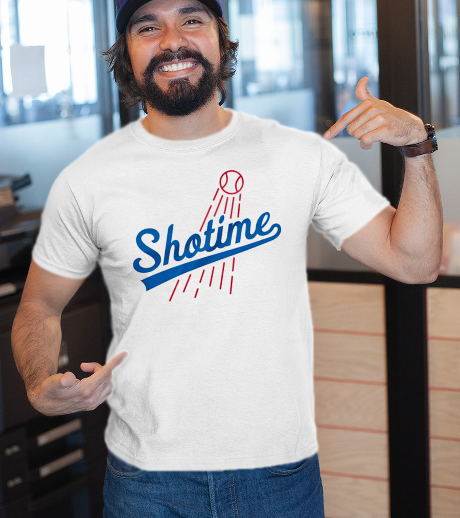 Shotime Baseball Dodgers Los Angeles T-Shirt