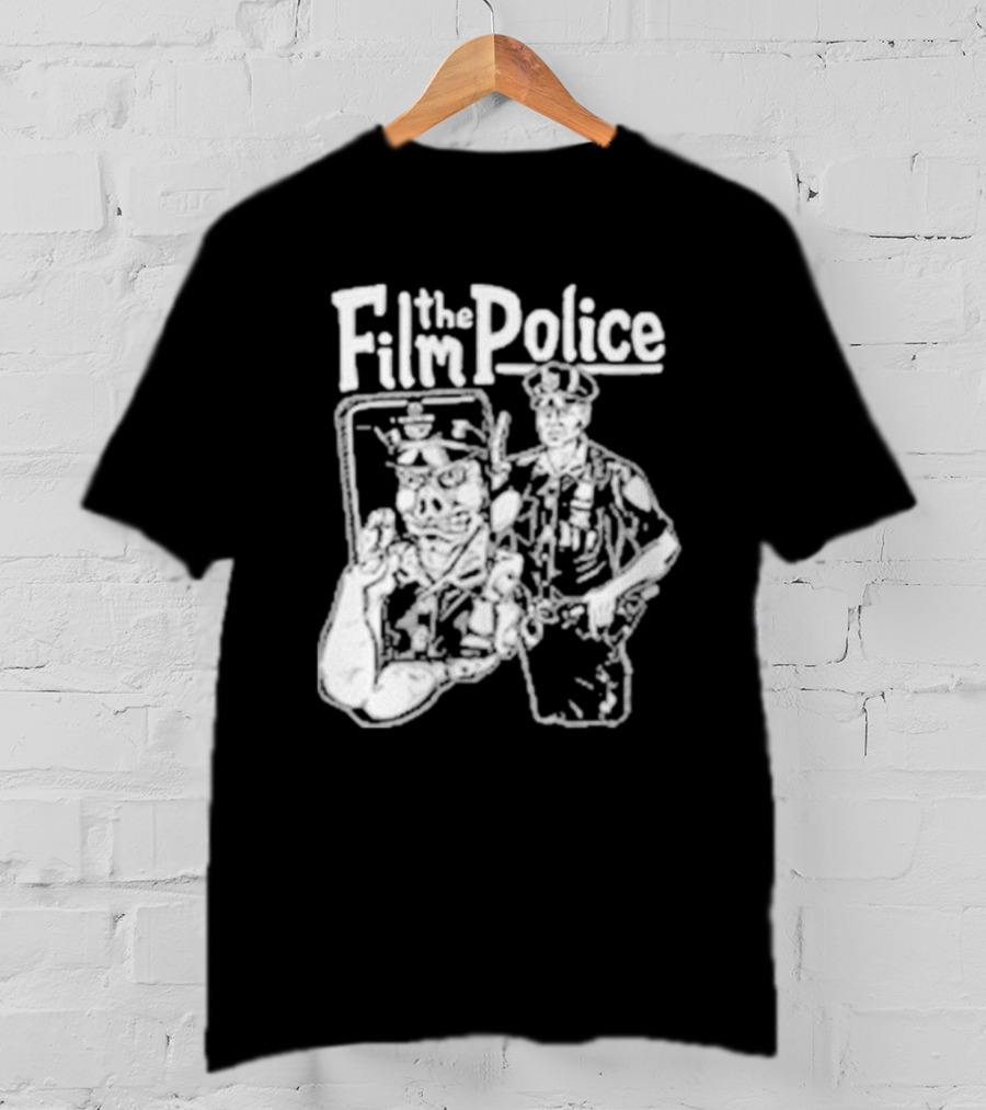 Punkwithacamera Film The Police Olafh Ace Officer Sketch T-Shirt