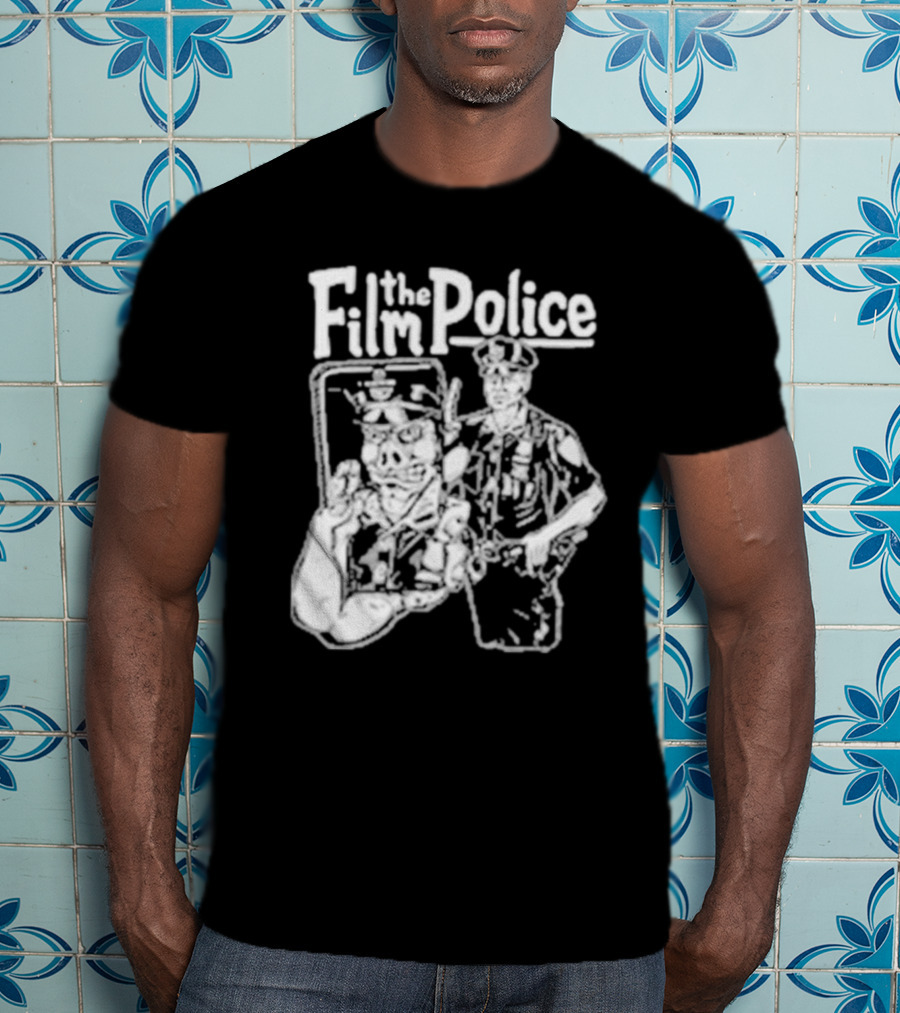 Punkwithacamera Film The Police Olafh Ace Officer Sketch T-Shirt