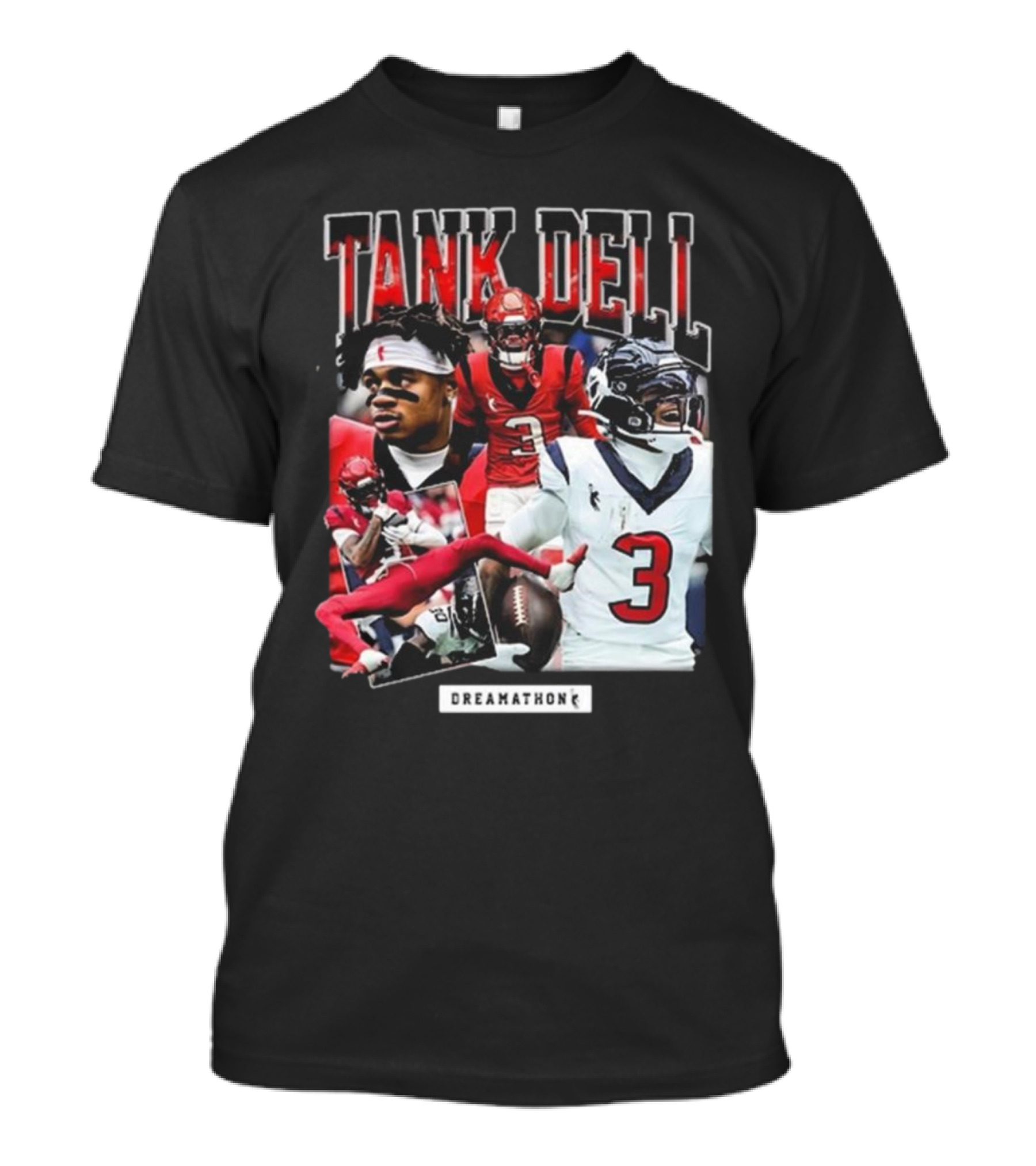 Tank Dell Dreamathon Football Montage T-Shirt