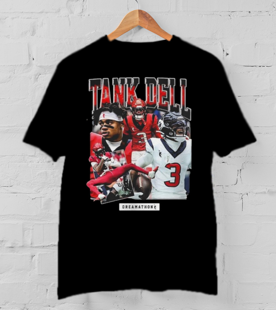 Tank Dell Dreamathon Football Montage T-Shirt