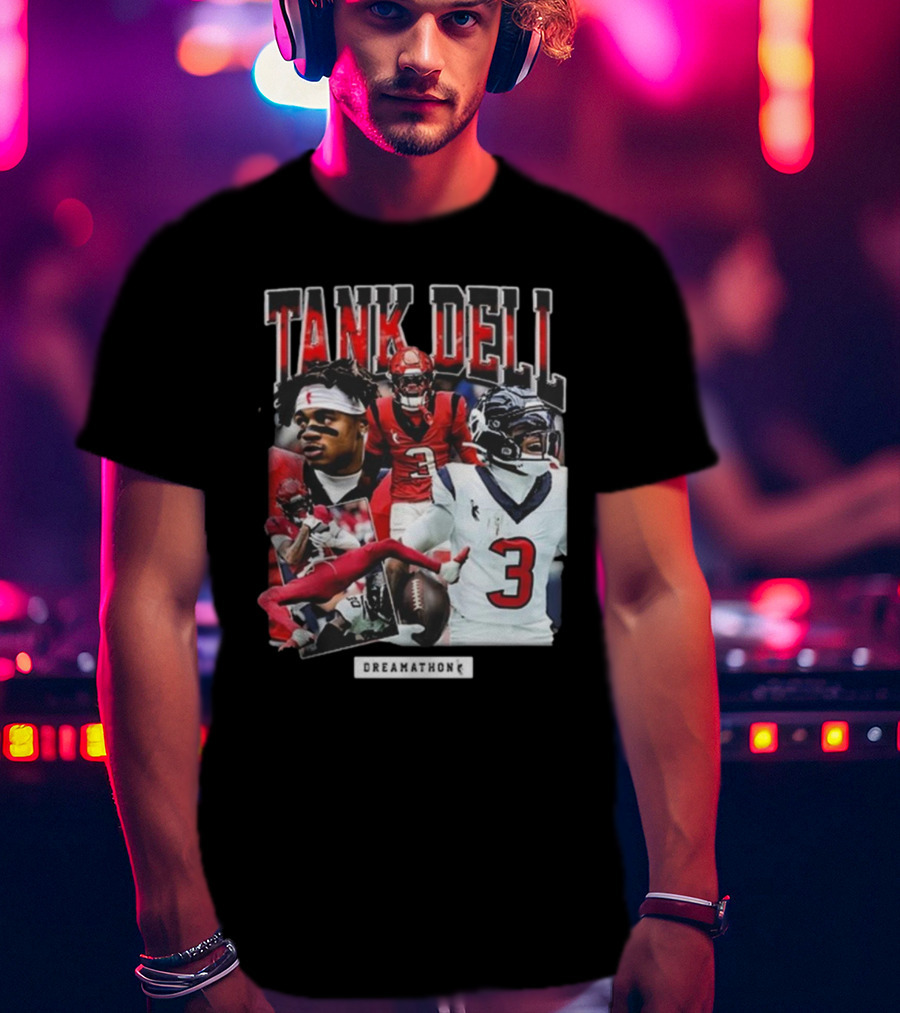 Tank Dell Dreamathon Football Montage T-Shirt