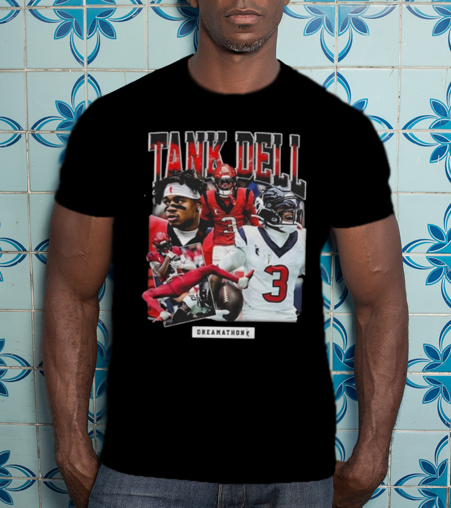 Tank Dell Dreamathon Football Montage T-Shirt