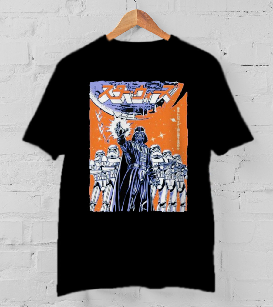 Vader Star Wars Japanese Stormtrooper Ensemble T-Shirt