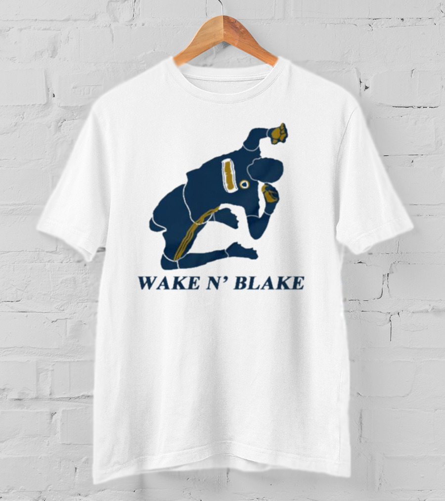 WAKE N' BLAKE Sports Jogging Exercise T-Shirt