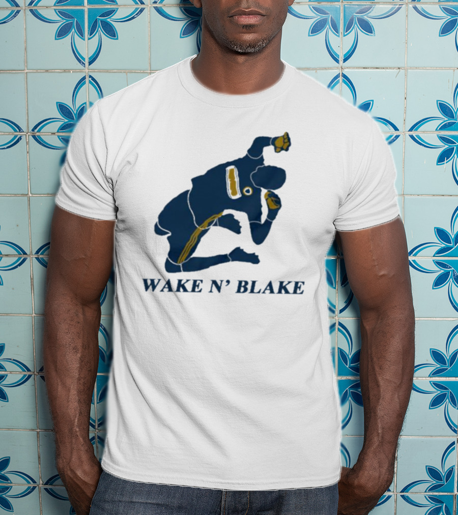 WAKE N' BLAKE Sports Jogging Exercise T-Shirt