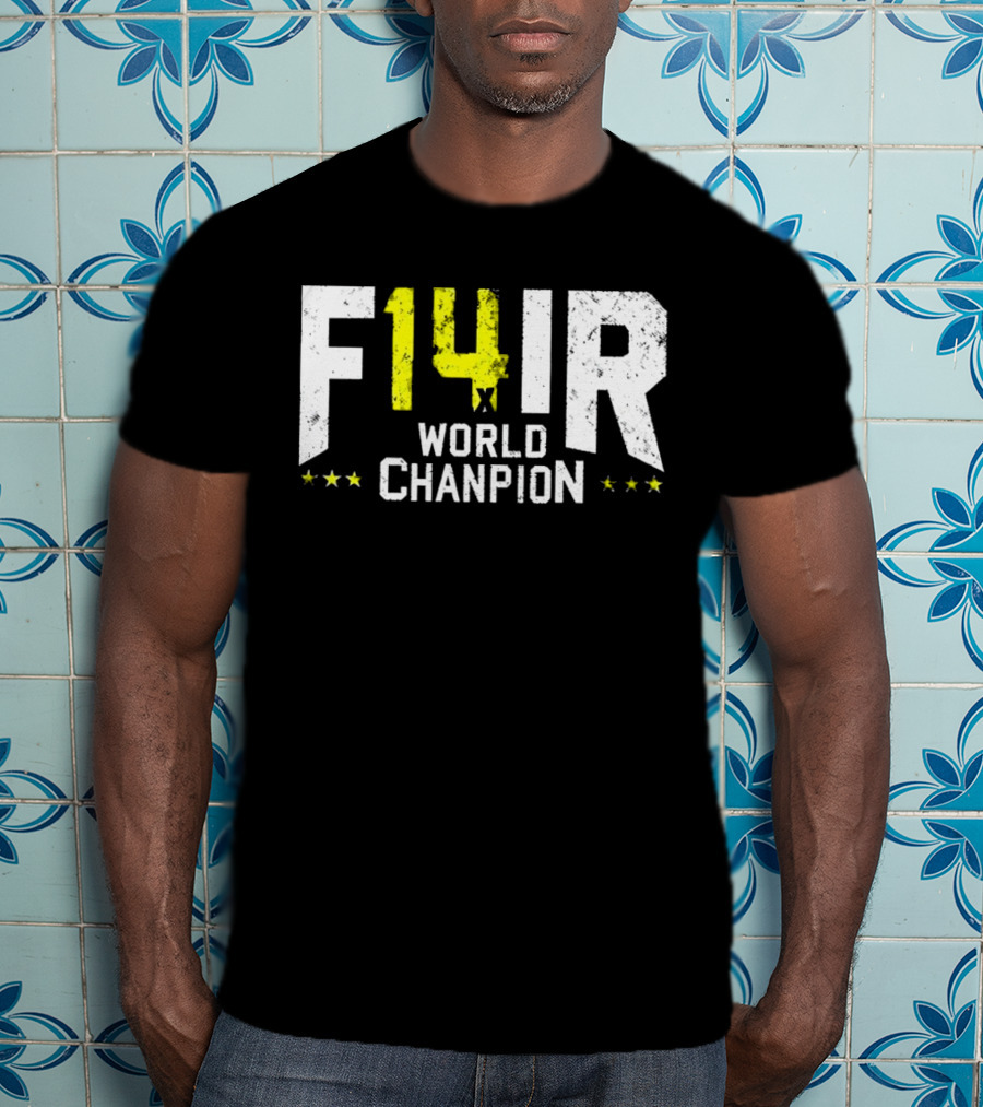 F14IR World Champion 14X Star T-Shirt