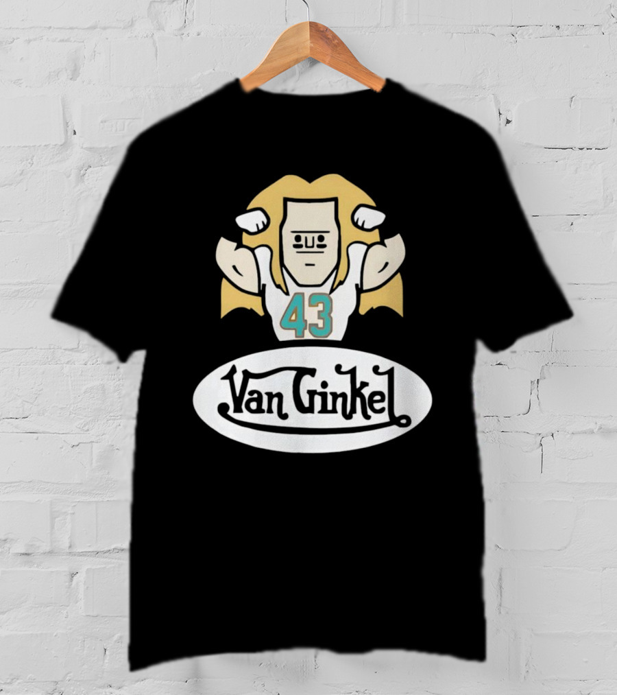 Van Ginkel 43 Cartoon Character With Muscles T-Shirt