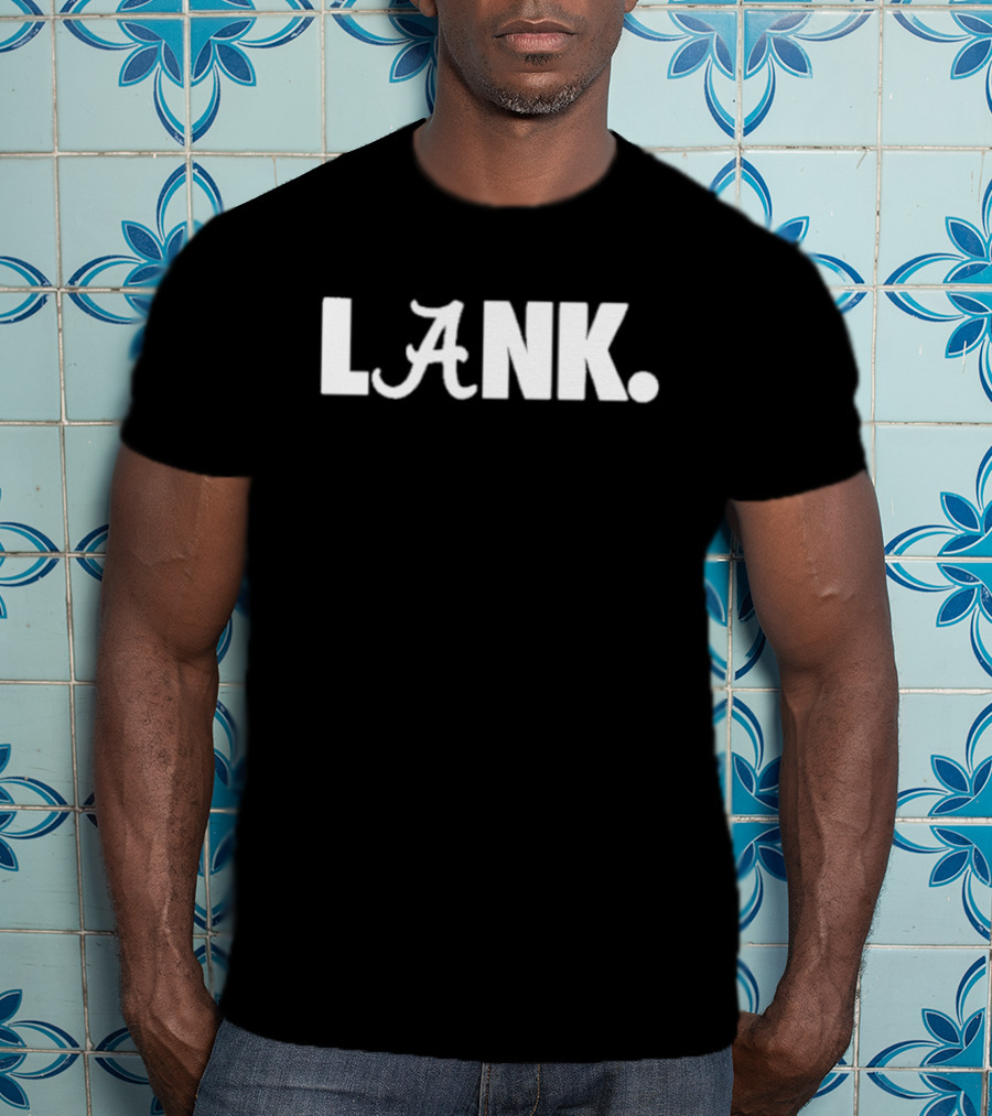 LANK Alabama Crimson Tide Inspired Typography T-Shirt