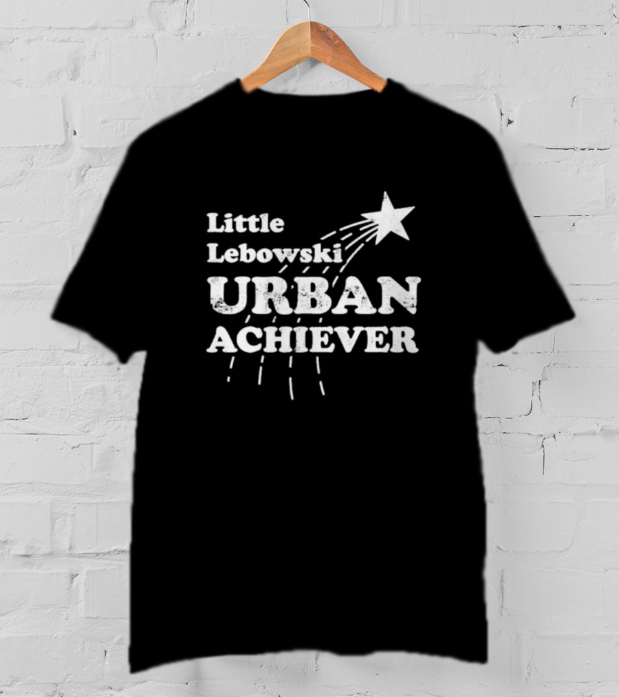 Little Lebowski Urban Achievers Star Shooting Star Motif T-Shirt
