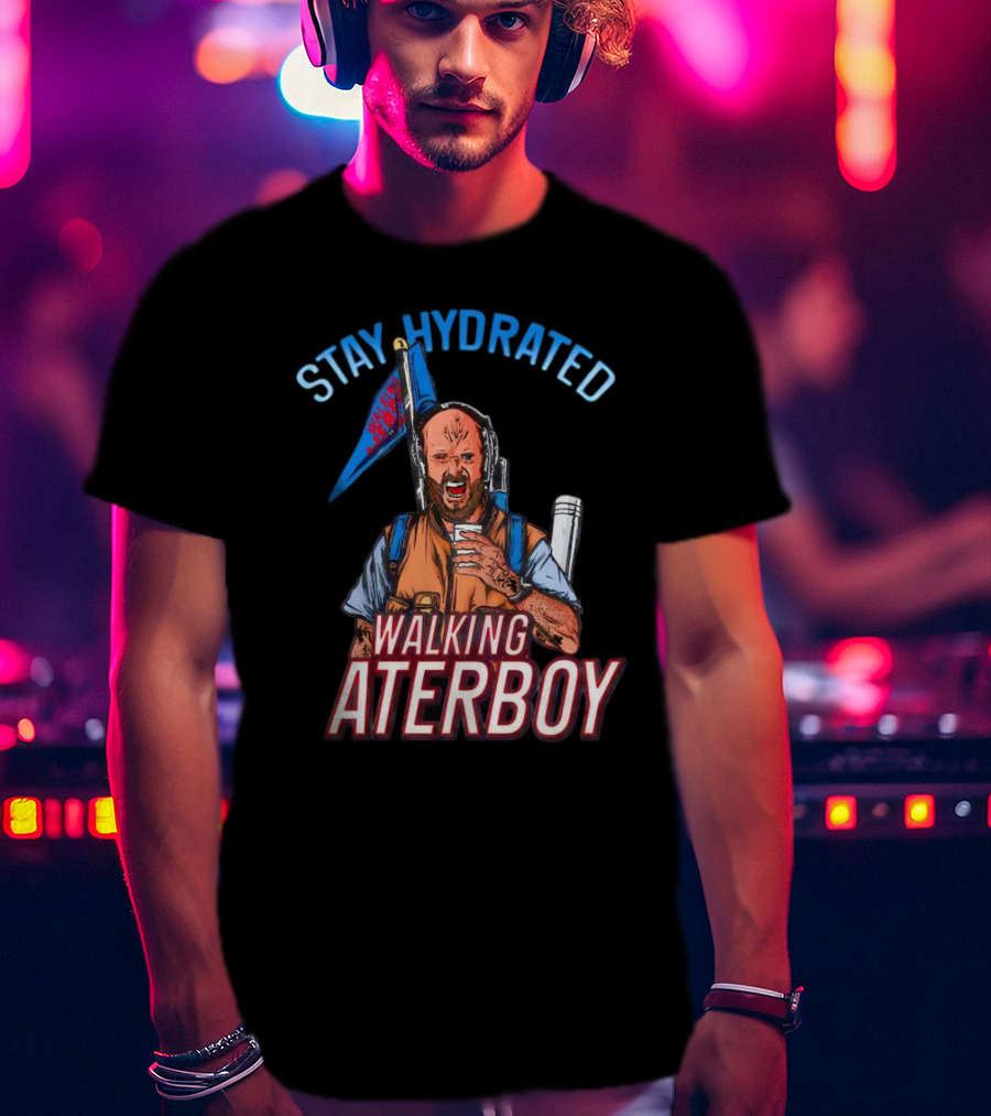 Josh Alexander Stay Hydrated Walking WaterBoy T-Shirt