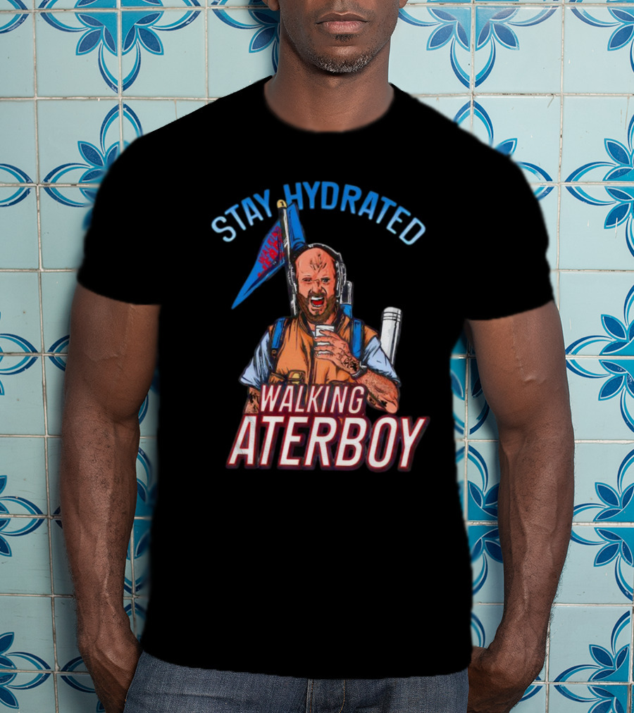 Josh Alexander Stay Hydrated Walking WaterBoy T-Shirt
