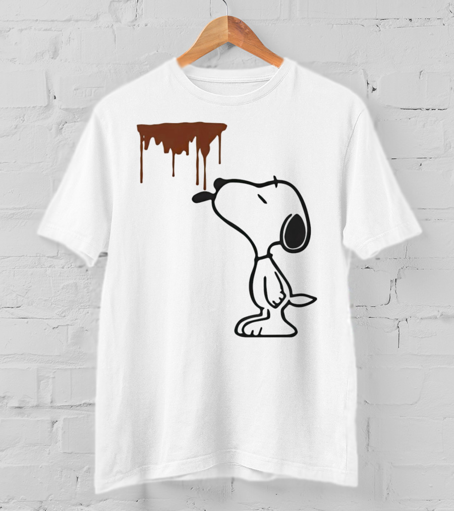 Snoopy Enjoys Dripping Coffee T-Shirt