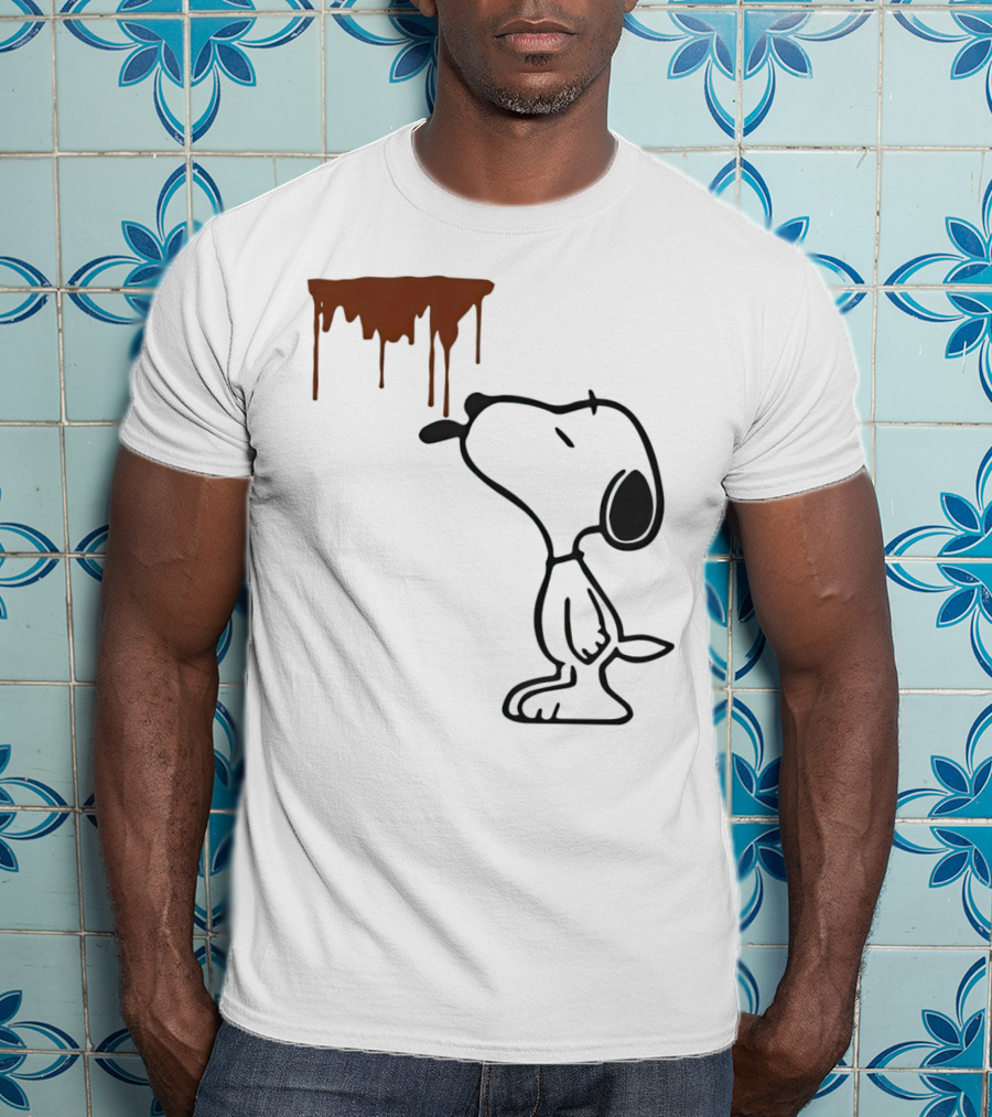 Snoopy Enjoys Dripping Coffee T-Shirt