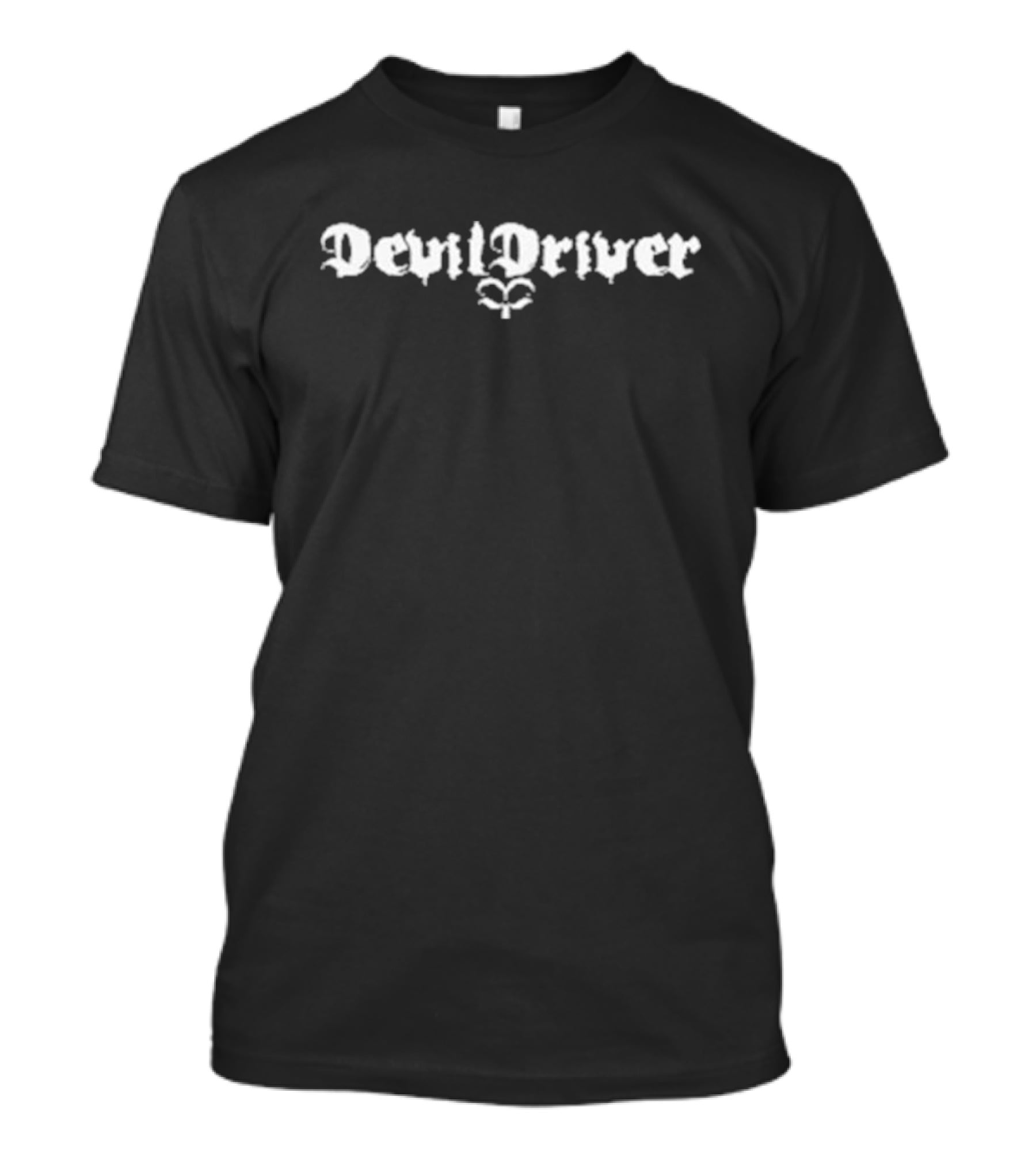 Devildriver Logo Gothic Font Band Name T-Shirt
