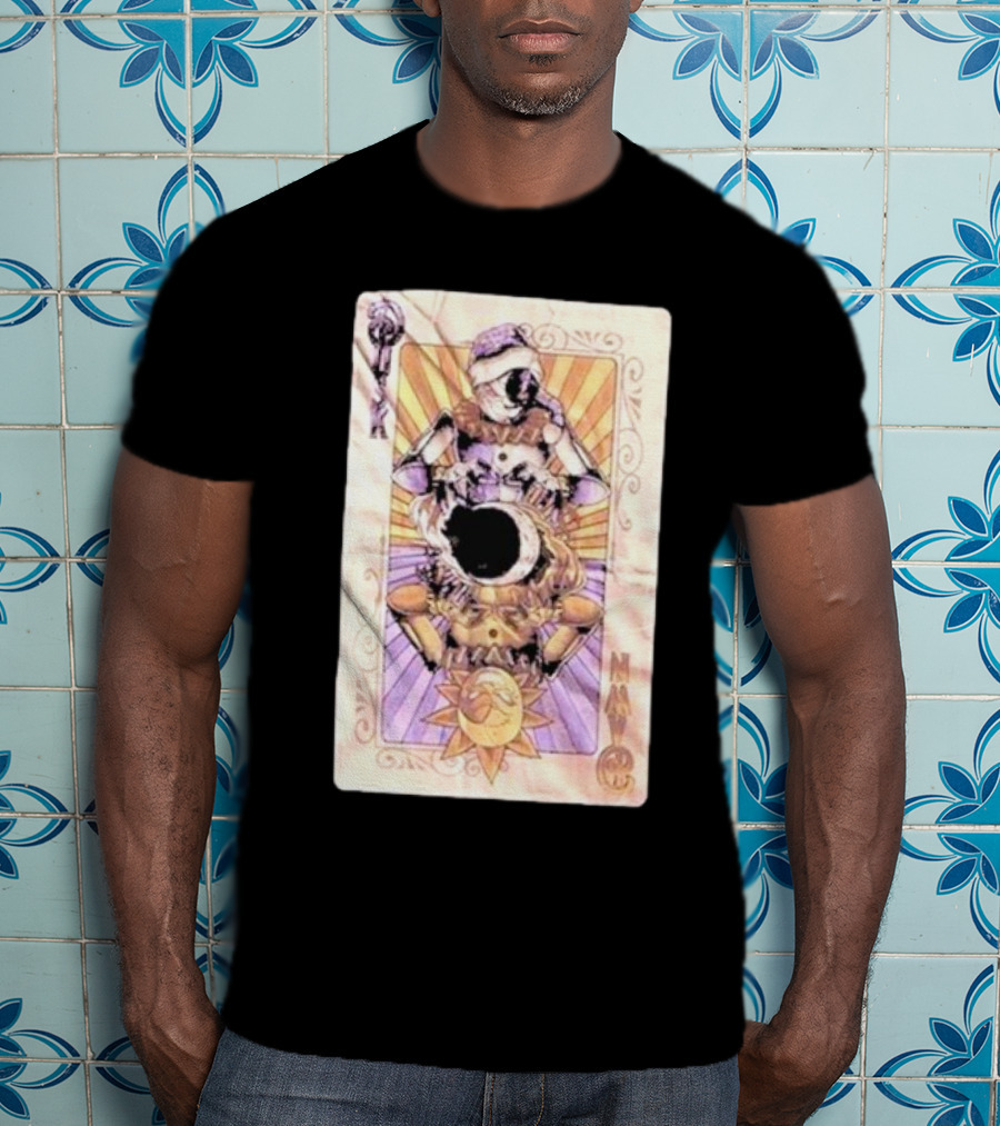 Five Nights At Freddy’s Security Breach Sun And Moon Tarot Card T-Shirt
