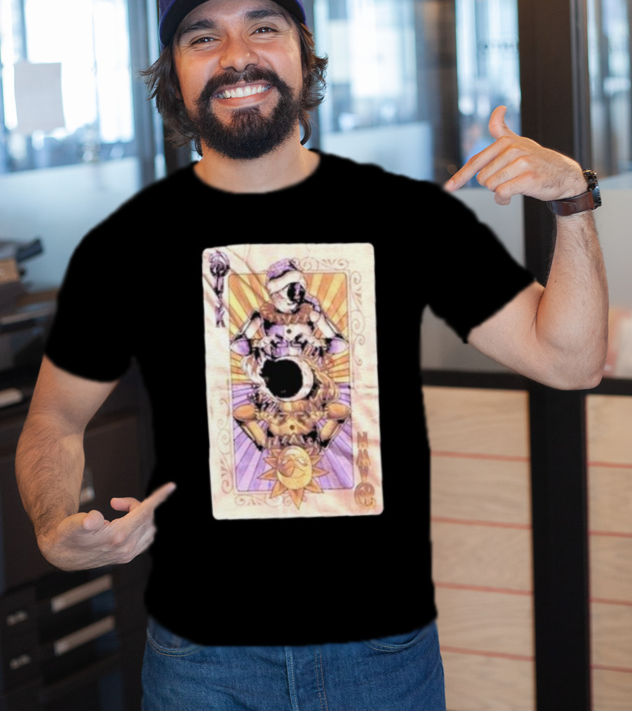 Five Nights At Freddy’s Security Breach Sun And Moon Tarot Card T-Shirt