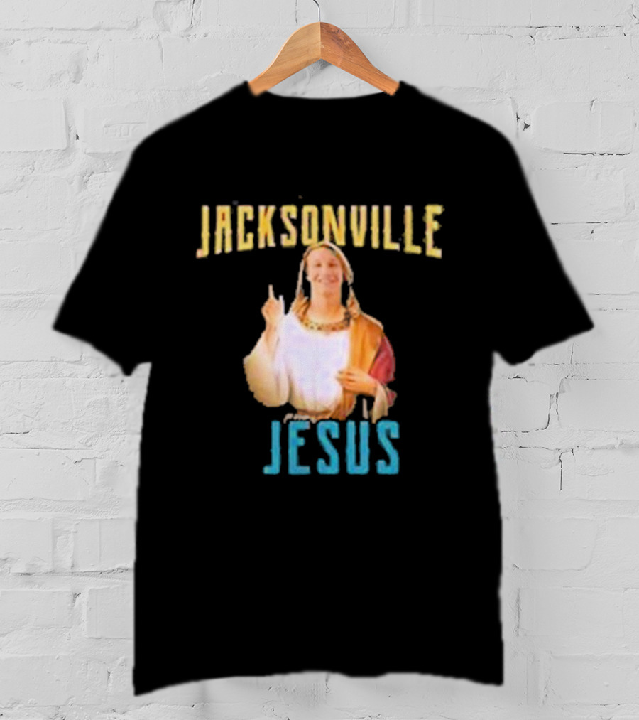 Jacksonville Jesus Iconic Concept With Humor And Nostalgia T-Shirt