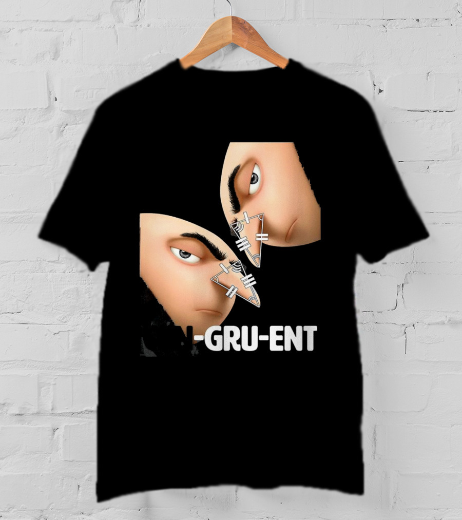 Felonious Gru CON-GRU-ENT Reflection Geometric Parallels T-Shirt