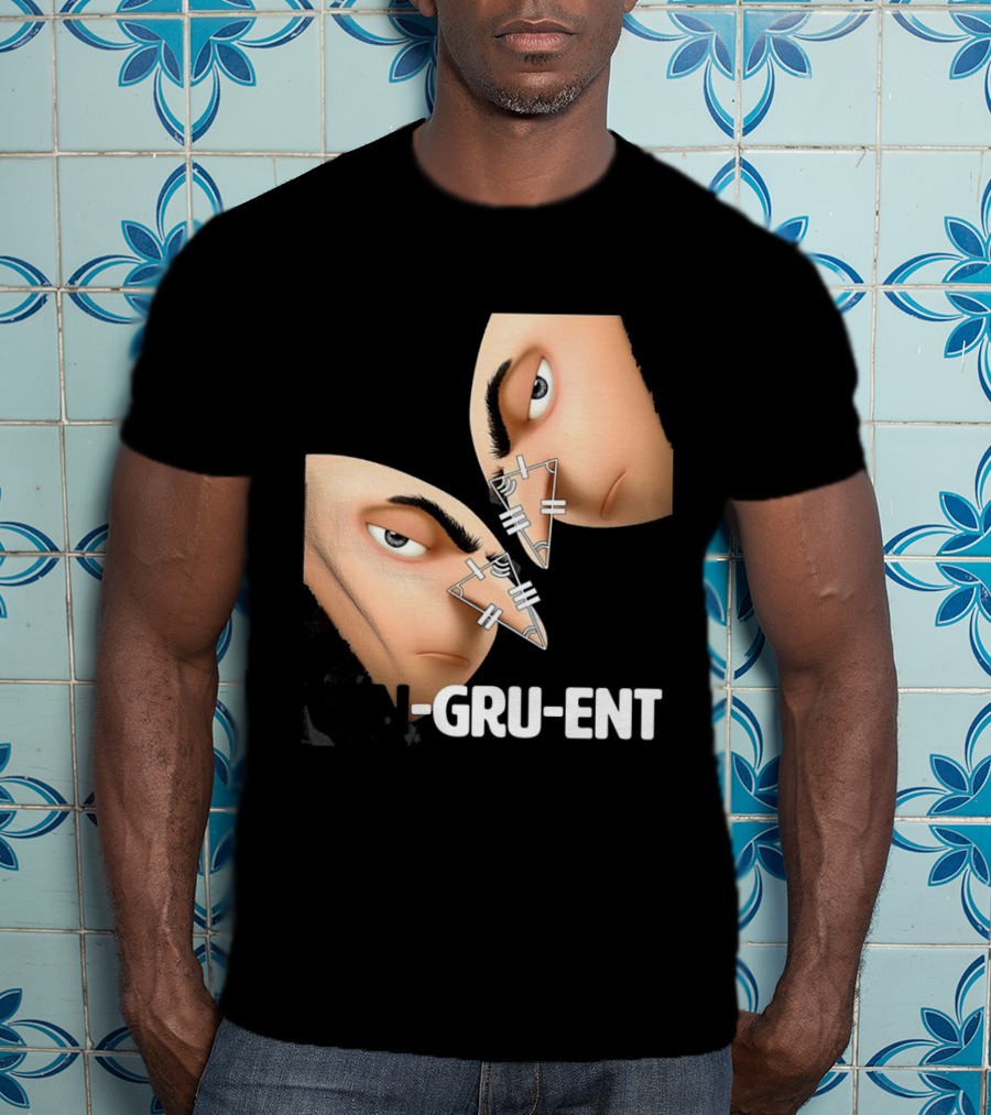 Felonious Gru CON-GRU-ENT Reflection Geometric Parallels T-Shirt