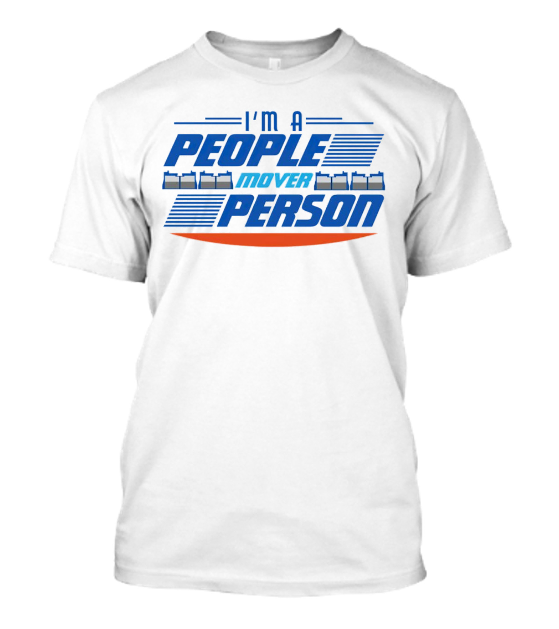 I'm A People Mover Person Retro Transit Inspired T-Shirt
