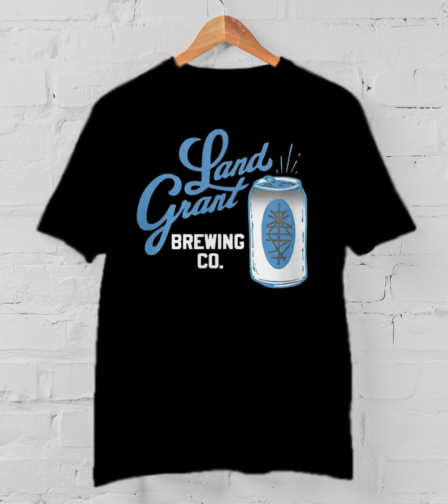 Land Grant Brewing Co Vintage Can T-Shirt