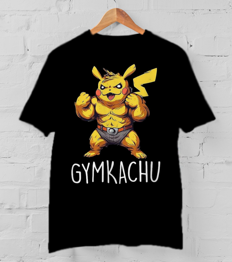 Gymkachu Buff Pikachu T-Shirt