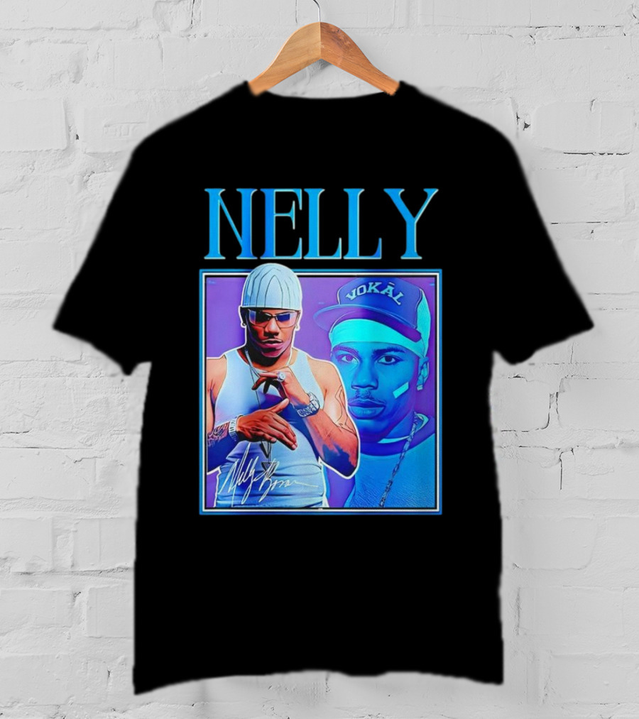 Nelly Vokal Hat And Iconic Signature T-Shirt