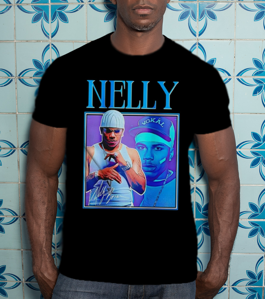 Nelly Vokal Hat And Iconic Signature T-Shirt