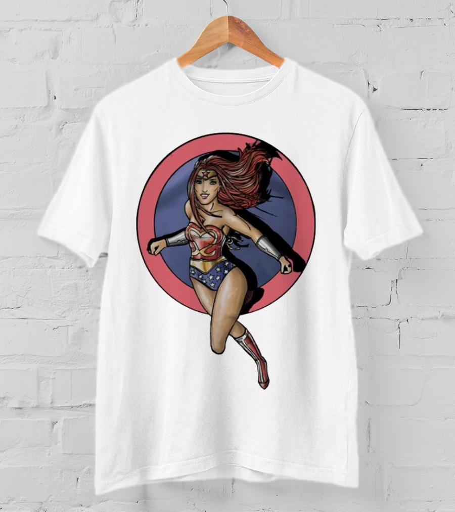 Sassy Stephie Wonder Woman Superhero Sassy T-Shirt