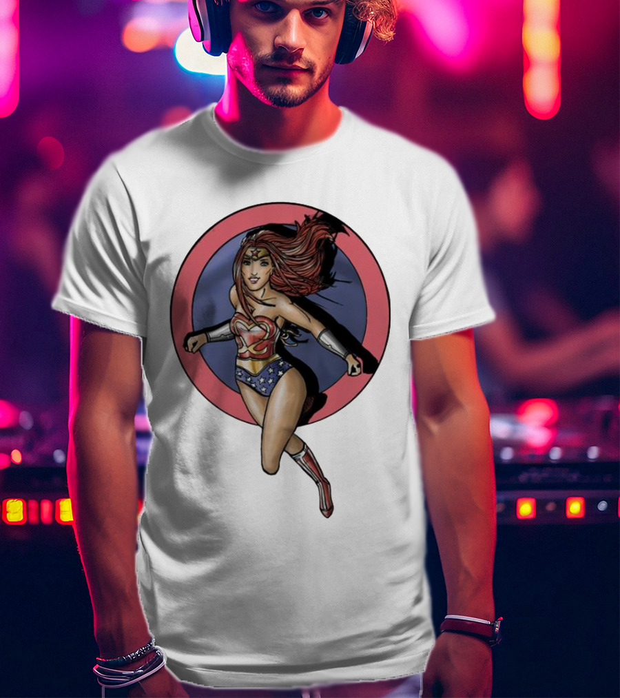 Sassy Stephie Wonder Woman Superhero Sassy T-Shirt