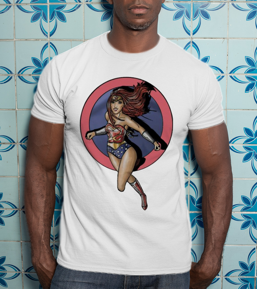 Sassy Stephie Wonder Woman Superhero Sassy T-Shirt