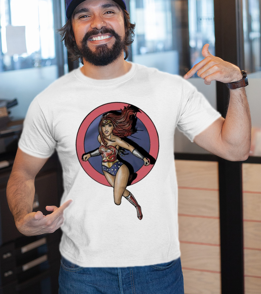 Sassy Stephie Wonder Woman Superhero Sassy T-Shirt