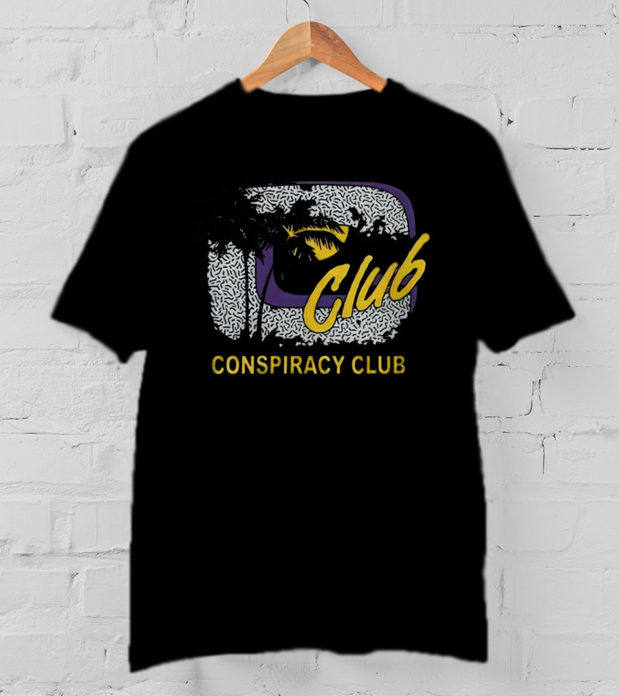 Shane Dawson Conspiracy Club Retro Palm Tree T-Shirt